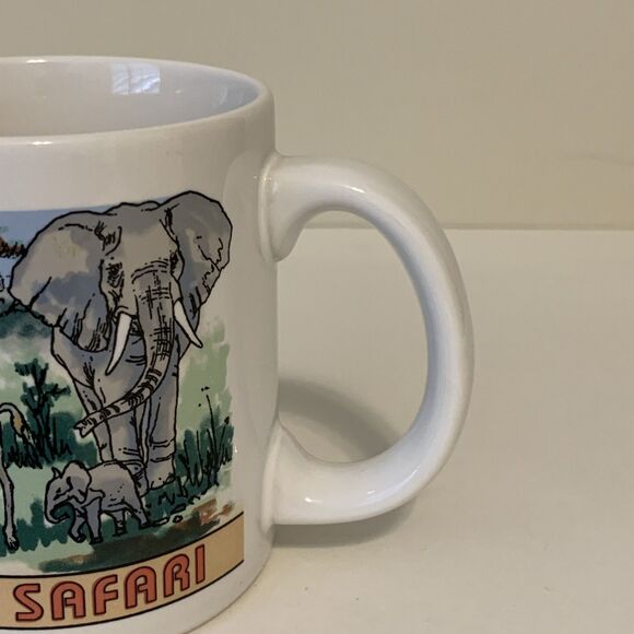 Vintage Parc Safari Coffee Mug Quebec Canada Safari Park 10 Ounce - Picture 6 of 8
